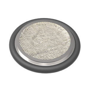 ISO-KF Seal Inner Centered with Mesh Screen