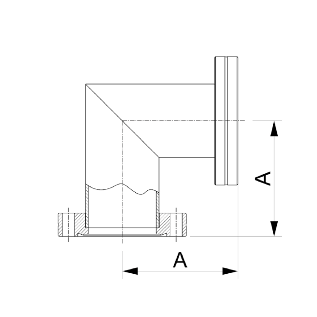 CF Elbow 90