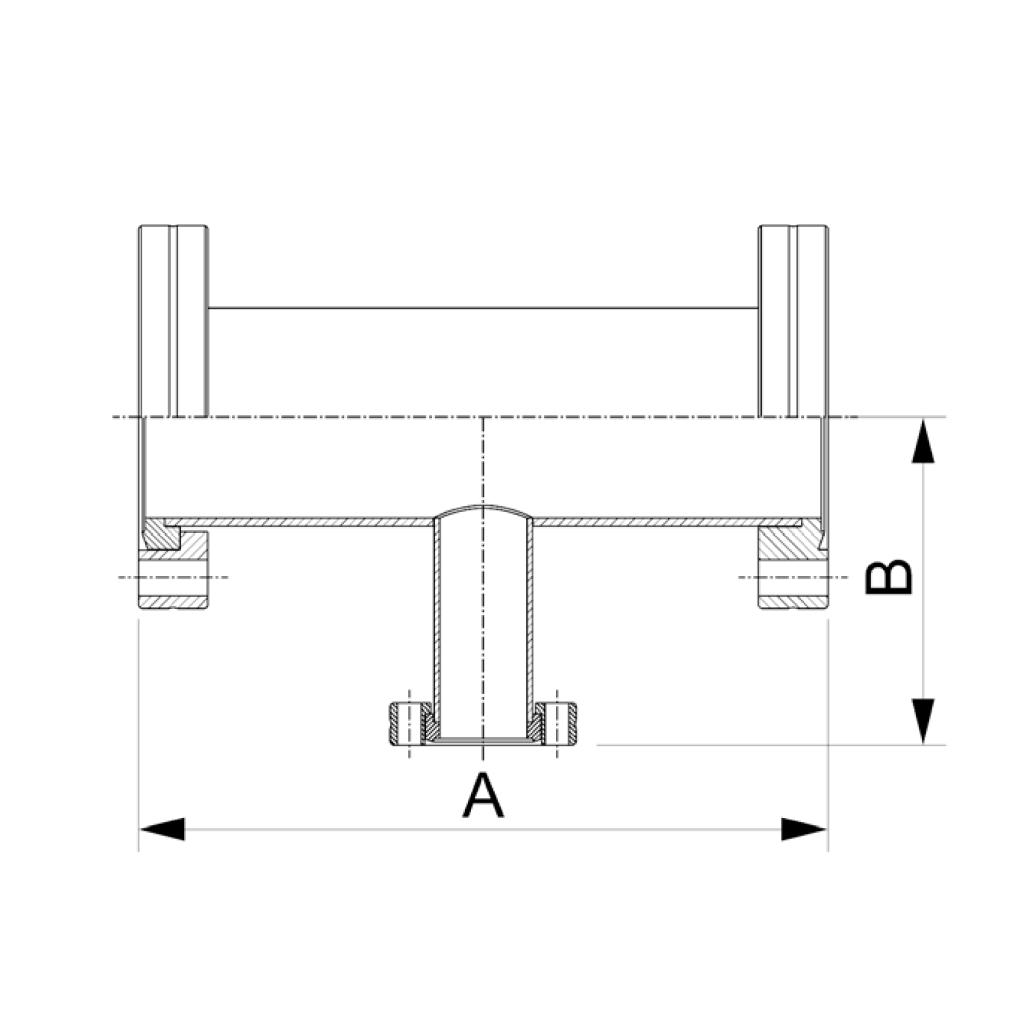 CF Reducer Tee