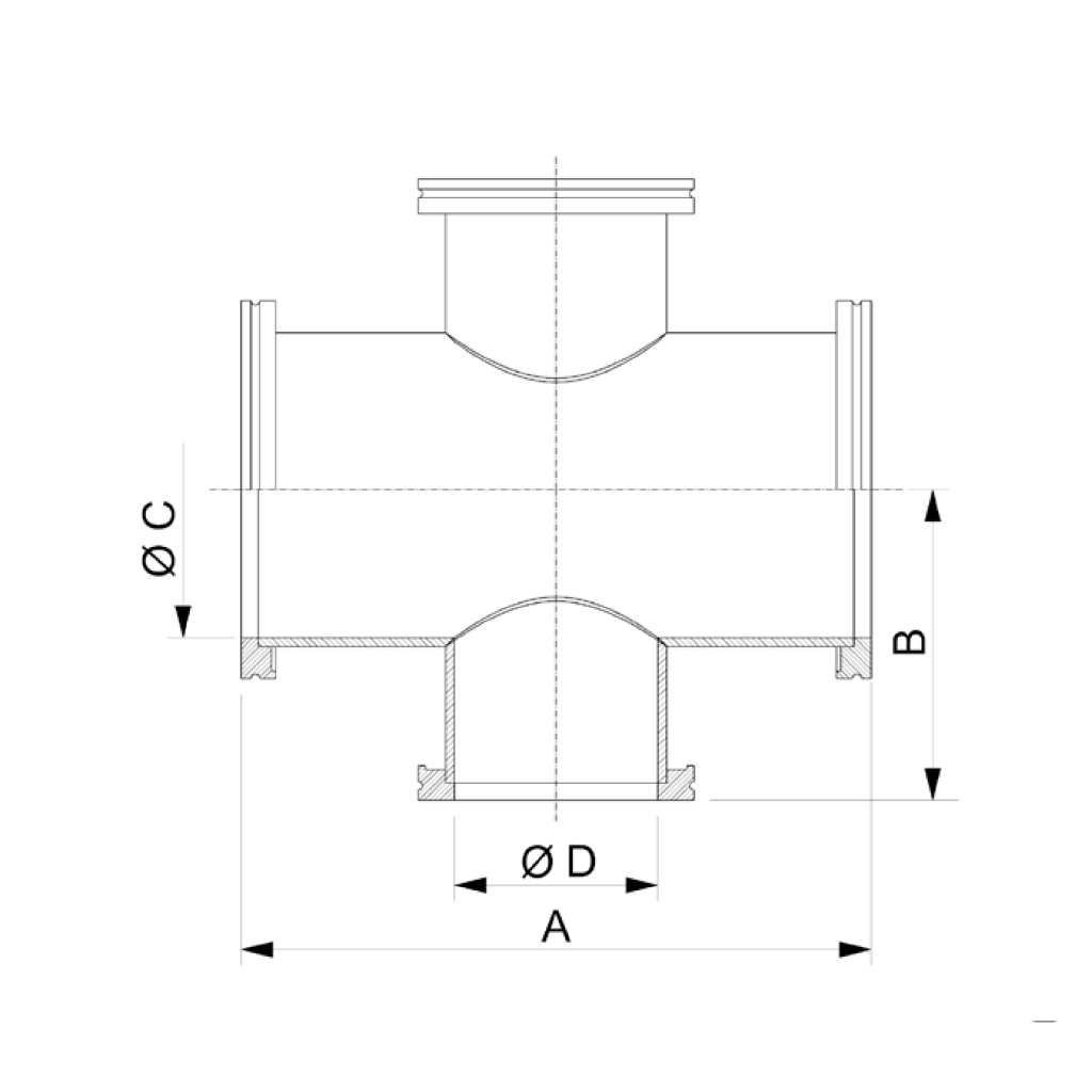 ISO-K Reducer Cross