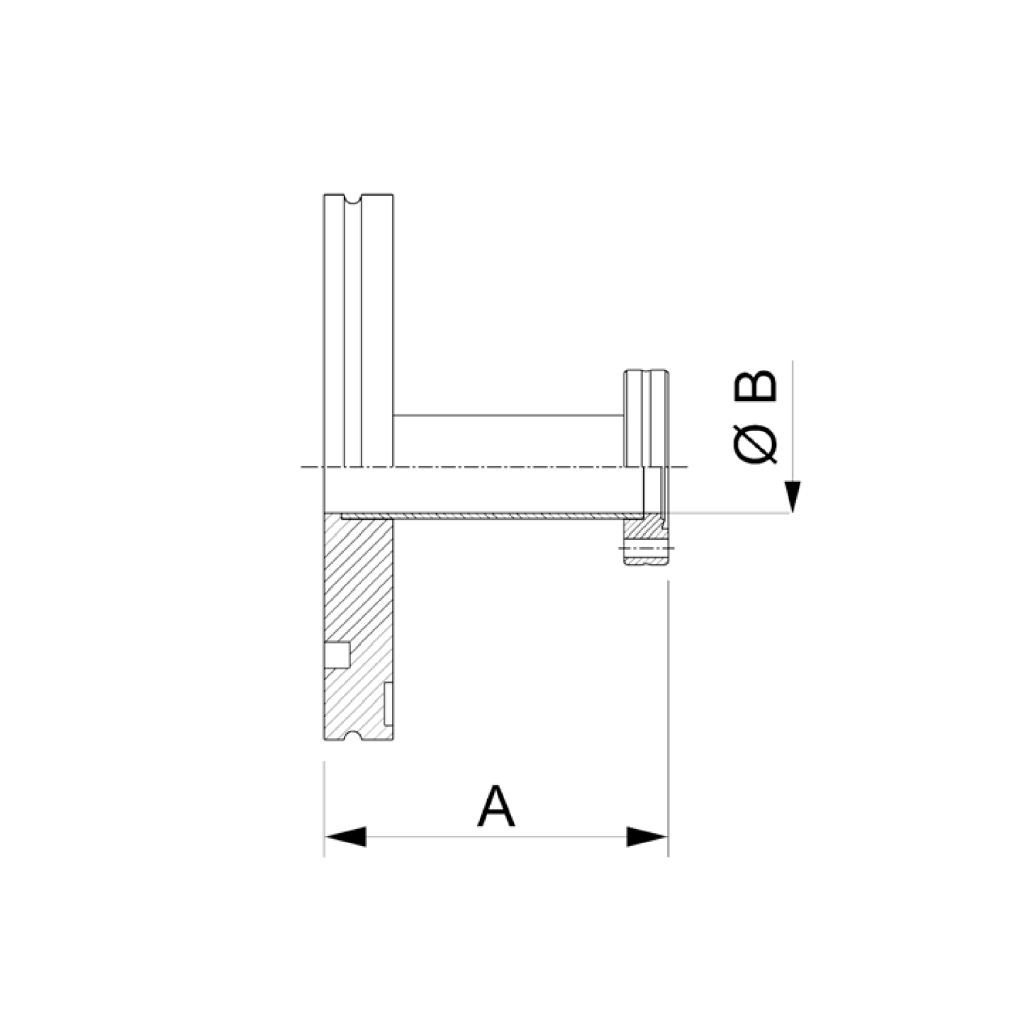 ISO-K to CF Adapter