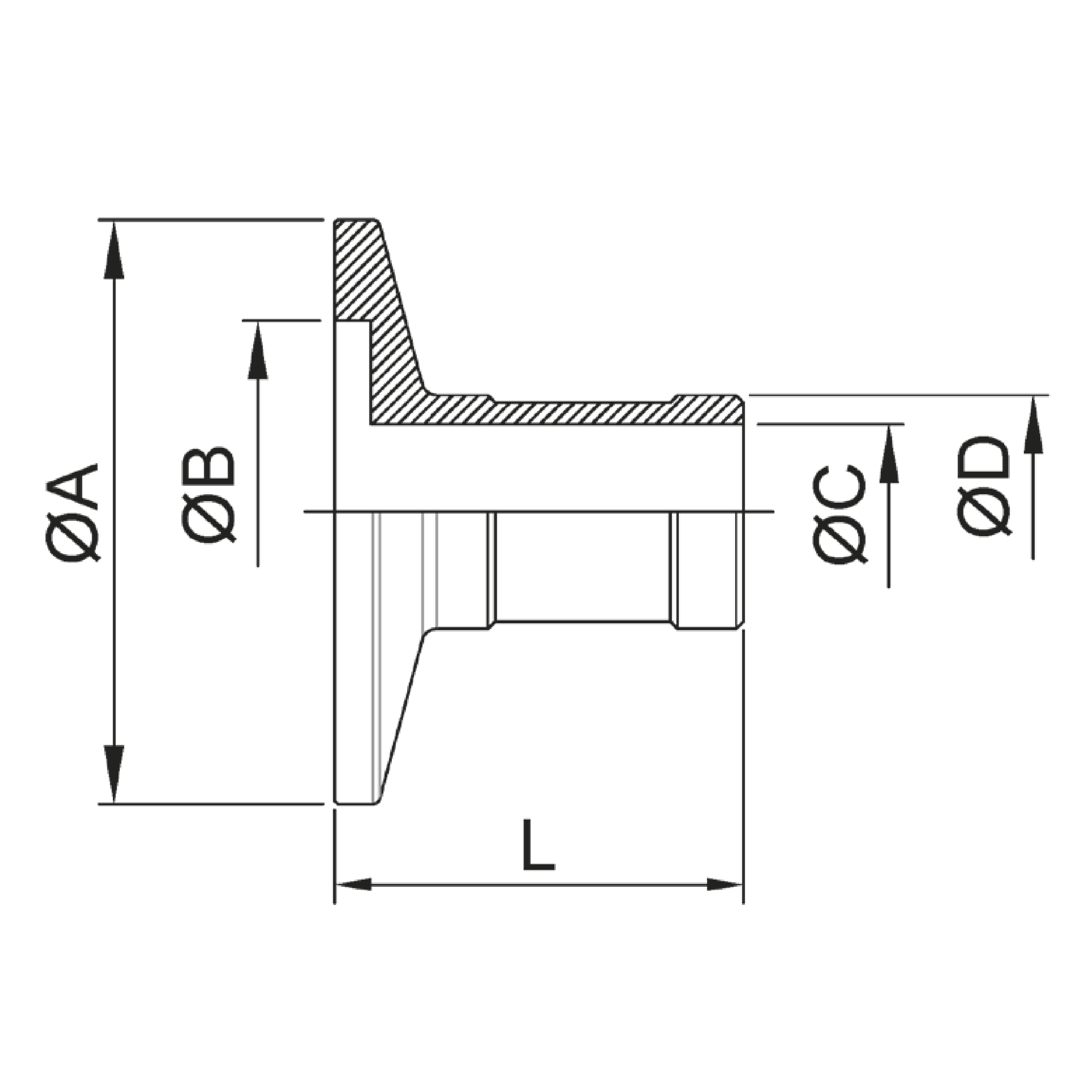 ISO-KF Adapter for Pvc Hose - Image 2